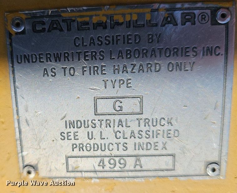 image for item NU9025 Caterpillar V60B  forklift