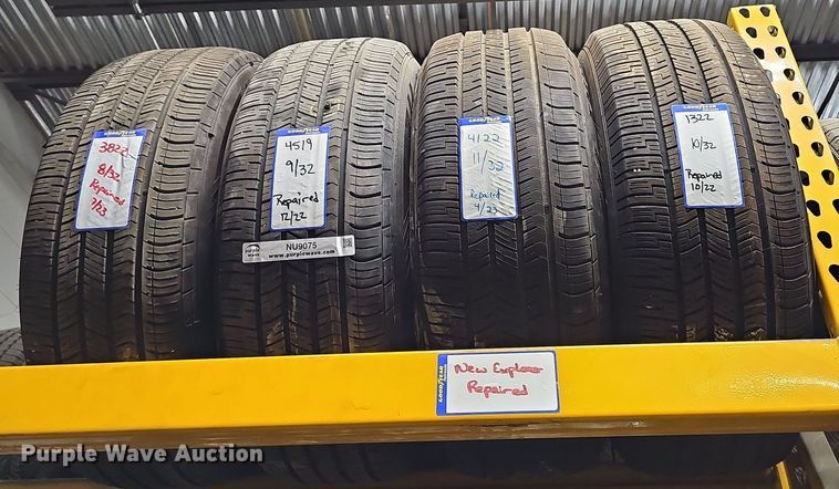 image for item NU9075 (4) Goodyear 255/60R18 tires