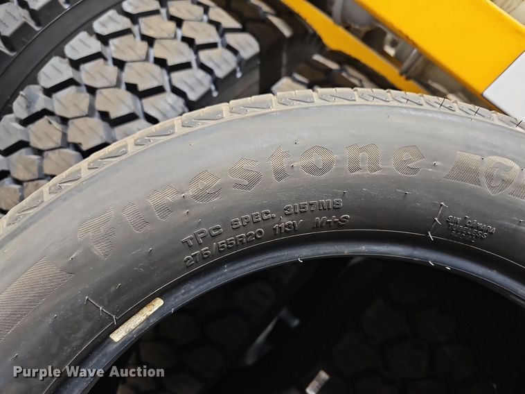 image for item NU9076 (4) Firestone 275/55R20 tires