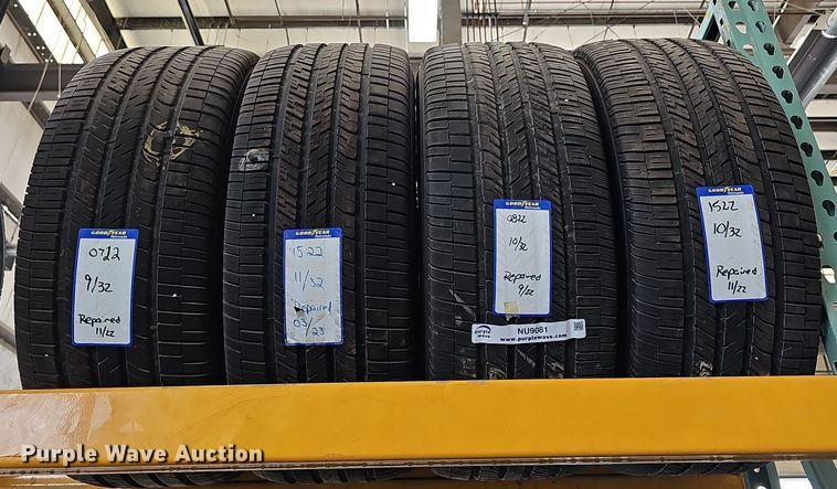 image for item NU9081 (4) Goodyear 265/60R17 tires