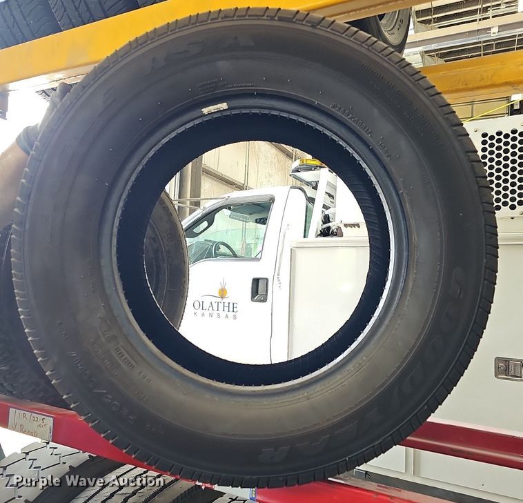 image for item NU9081 (4) Goodyear 265/60R17 tires