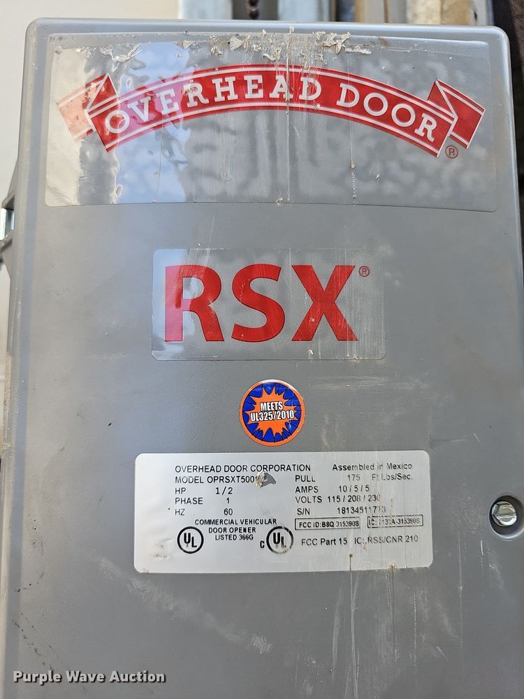 image for item NU9118 Garage door