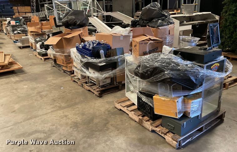 image for item NY9559 (14) pallets of restaurant equipment