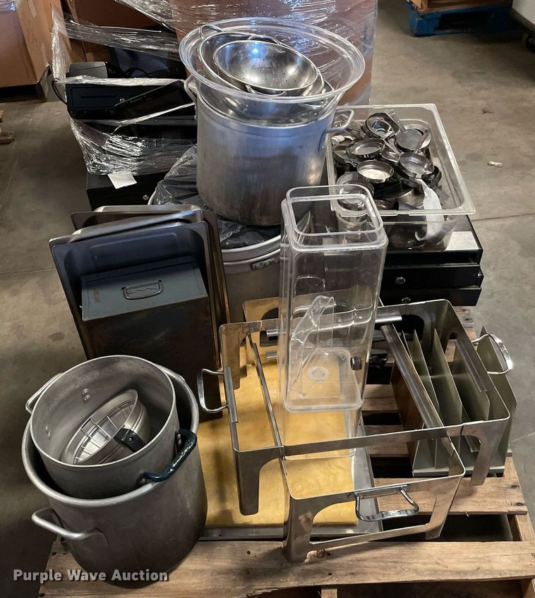 image for item NY9559 (14) pallets of restaurant equipment