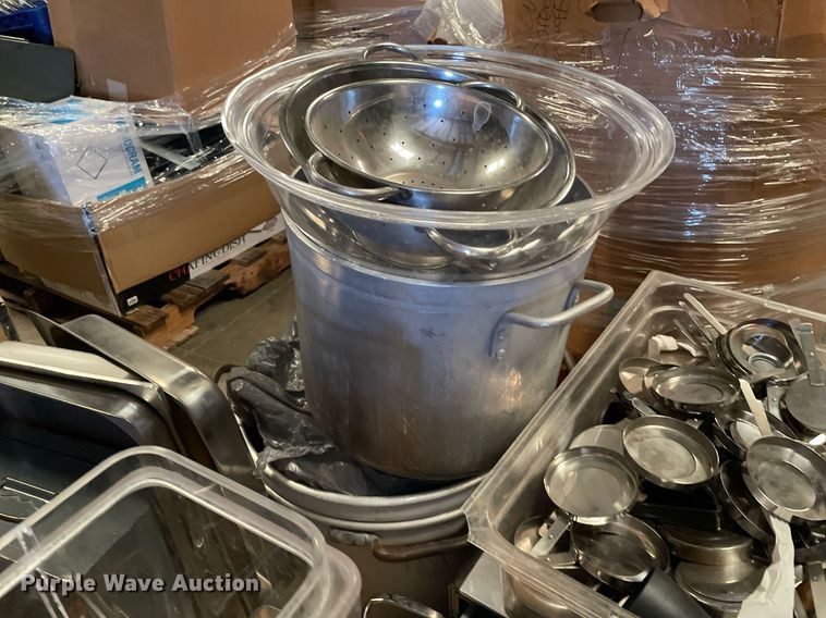 image for item NY9559 (14) pallets of restaurant equipment