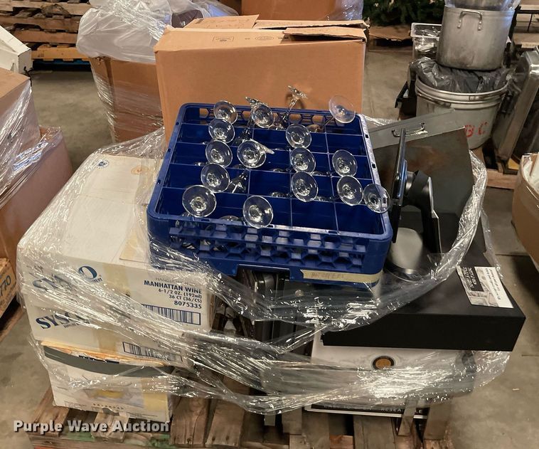 image for item NY9559 (14) pallets of restaurant equipment