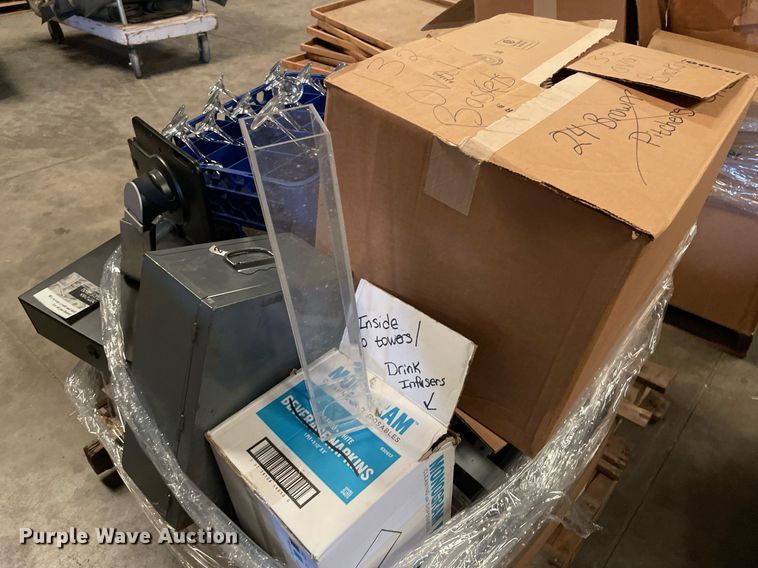 image for item NY9559 (14) pallets of restaurant equipment