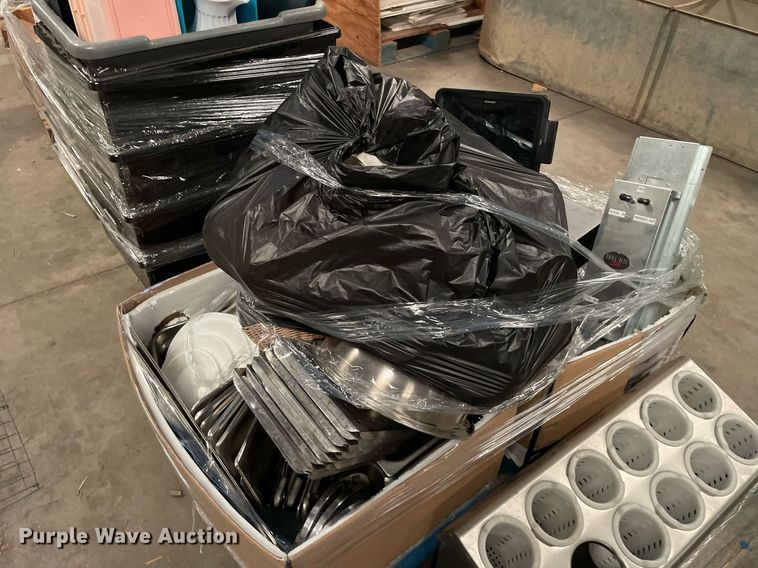 image for item NY9559 (14) pallets of restaurant equipment