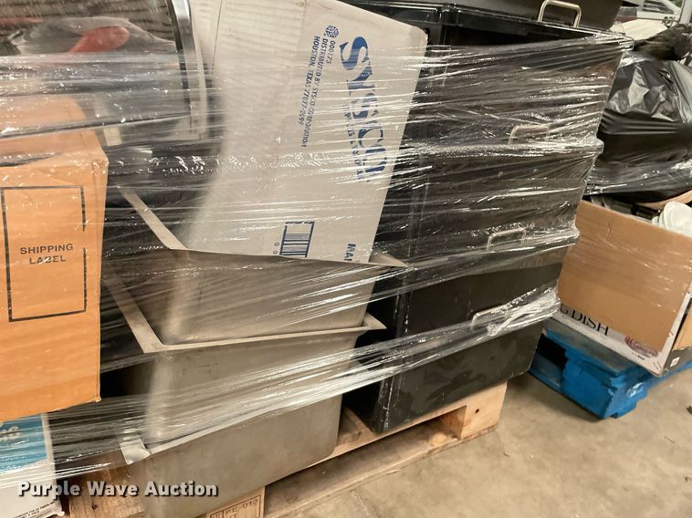 image for item NY9559 (14) pallets of restaurant equipment