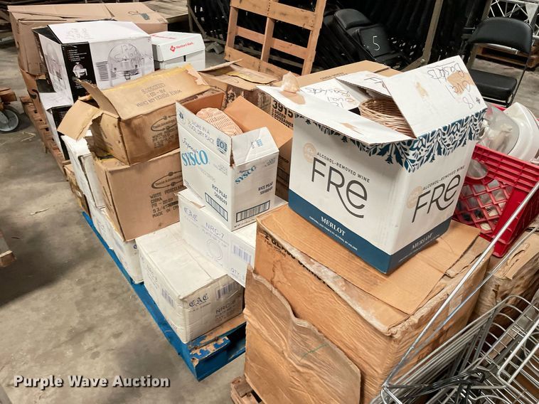 image for item NY9559 (14) pallets of restaurant equipment