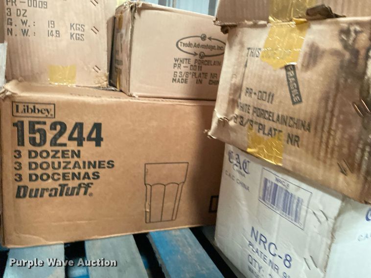 image for item NY9559 (14) pallets of restaurant equipment