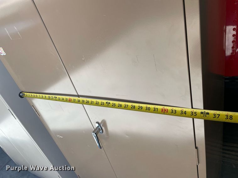 image for item NY9575 (2) metal cabinets