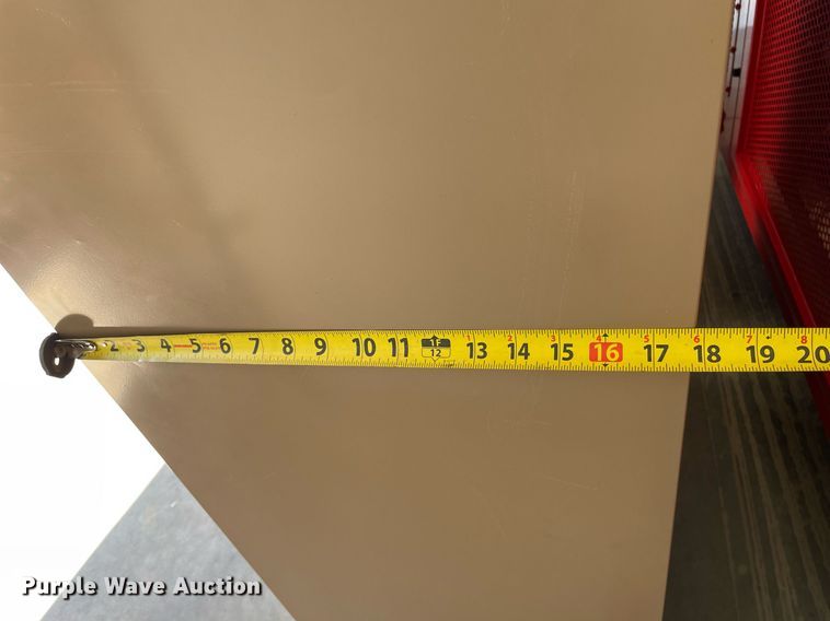 image for item NY9575 (2) metal cabinets