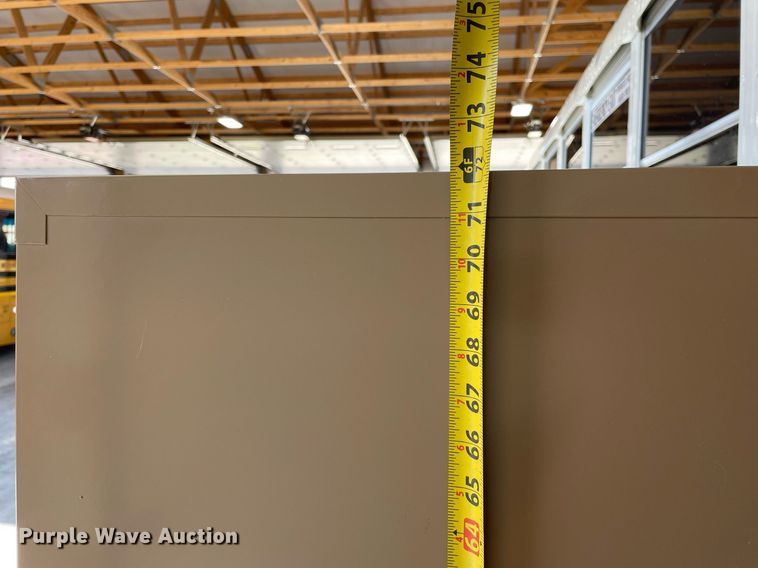 image for item NY9575 (2) metal cabinets