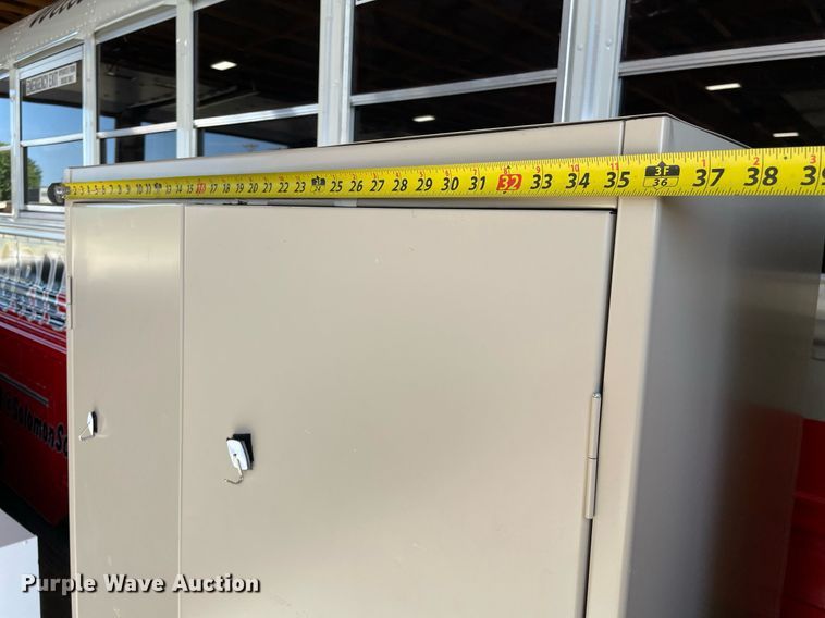 image for item NY9575 (2) metal cabinets