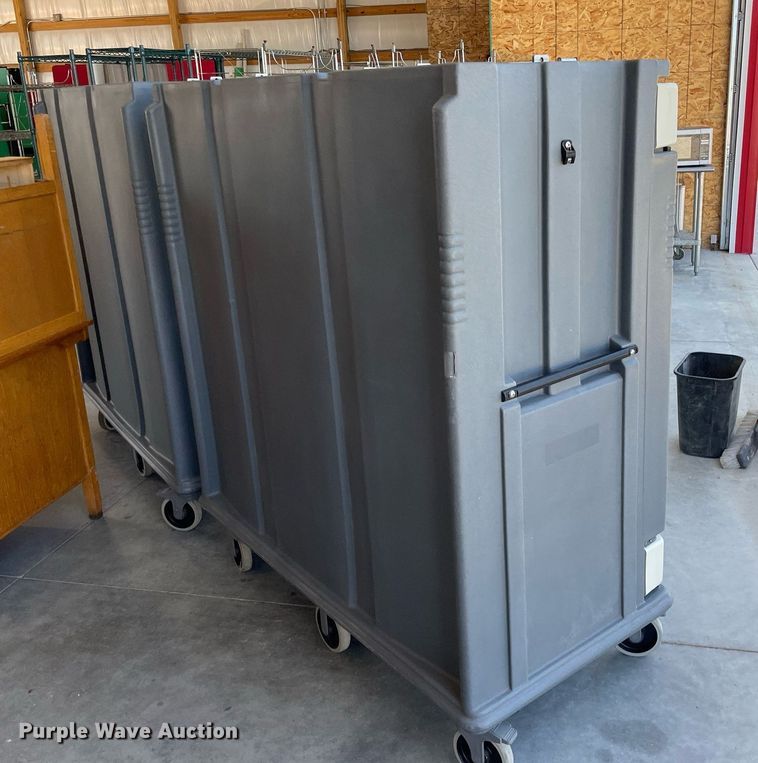 image for item NY9580 (2) Cambro Healthcare tray carts