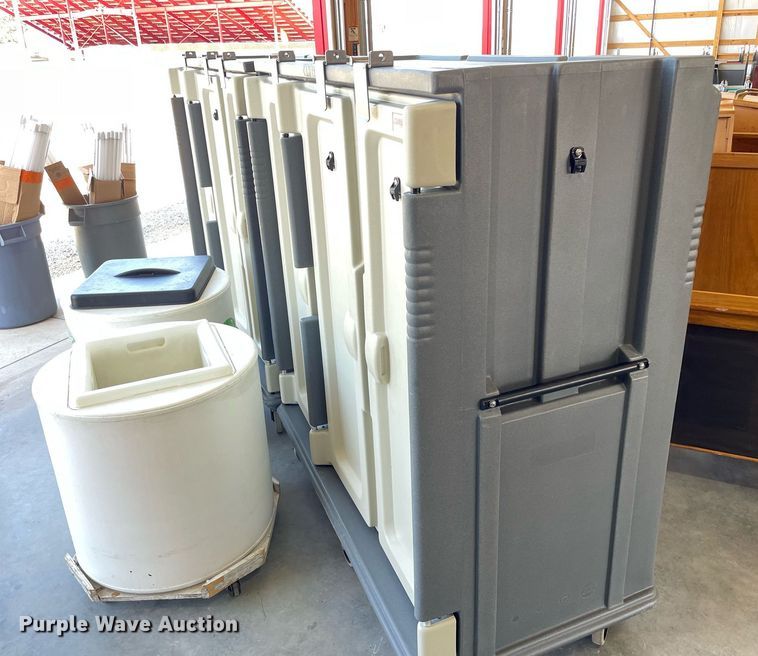 image for item NY9580 (2) Cambro Healthcare tray carts