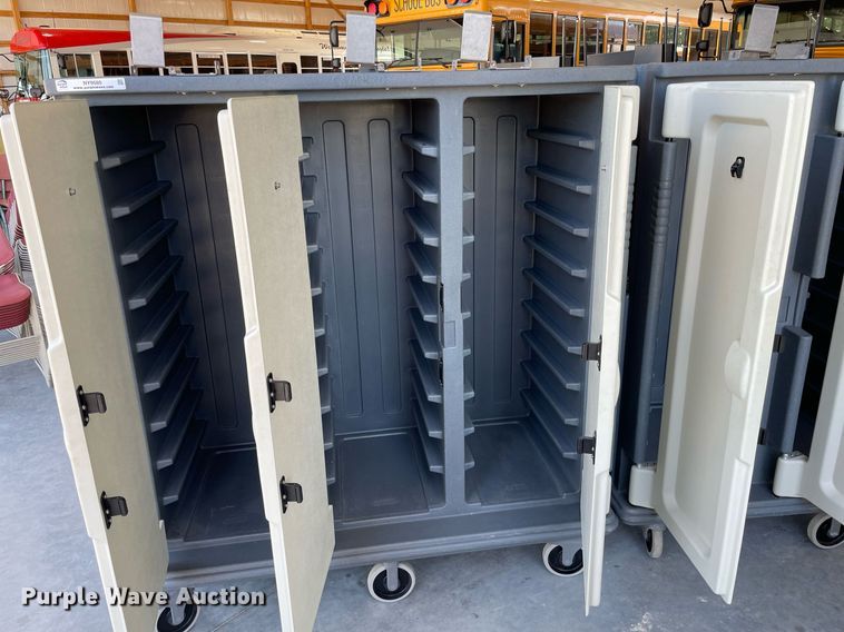 image for item NY9580 (2) Cambro Healthcare tray carts