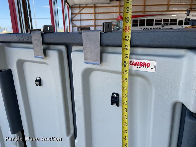 image for item NY9580 (2) Cambro Healthcare tray carts