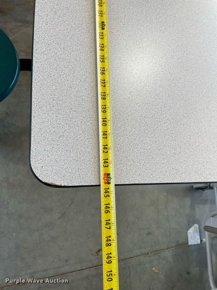 image for item NY9584 (15) folding lunchroom tables