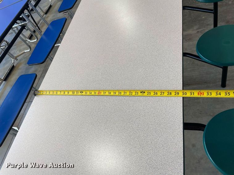 image for item NY9584 (15) folding lunchroom tables