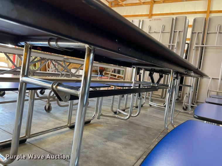 image for item NY9584 (15) folding lunchroom tables