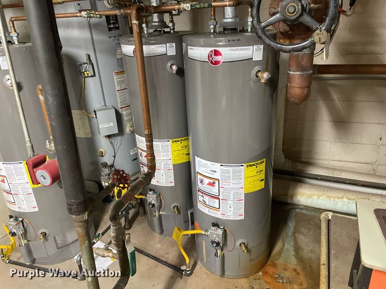 image for item NY9586 (3) Rheem PROG50-38N NH60 hot water heaters