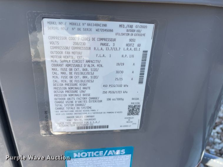 image for item NY9588 HVAC system