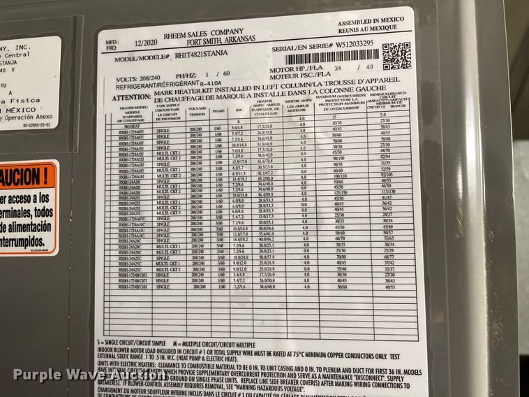 image for item NY9588 HVAC system