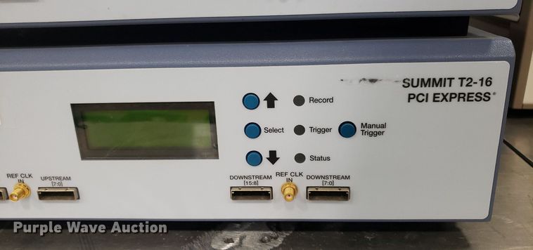 image for item OB9708 (2) LeCroy Summit T2-16 PCI Express analyzers