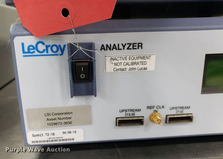 image for item OB9708 (2) LeCroy Summit T2-16 PCI Express analyzers