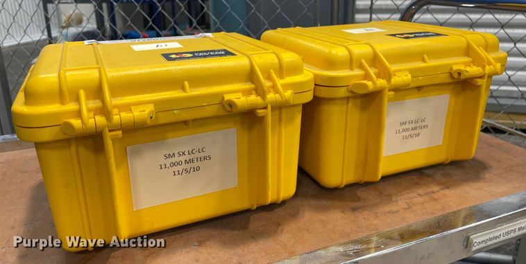 image for item OB9716 (2) SM SX LC-LC cases of fiber optic cable