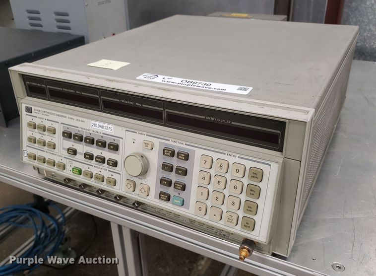 image for item OB9730 Hewlett Packard 8340B  synthesized sweeper