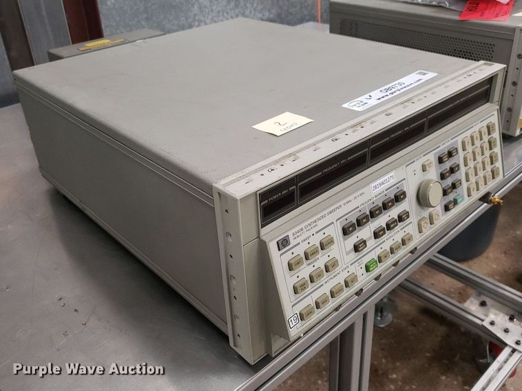 image for item OB9730 Hewlett Packard 8340B  synthesized sweeper