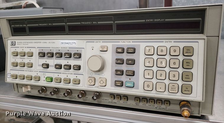 image for item OB9730 Hewlett Packard 8340B  synthesized sweeper