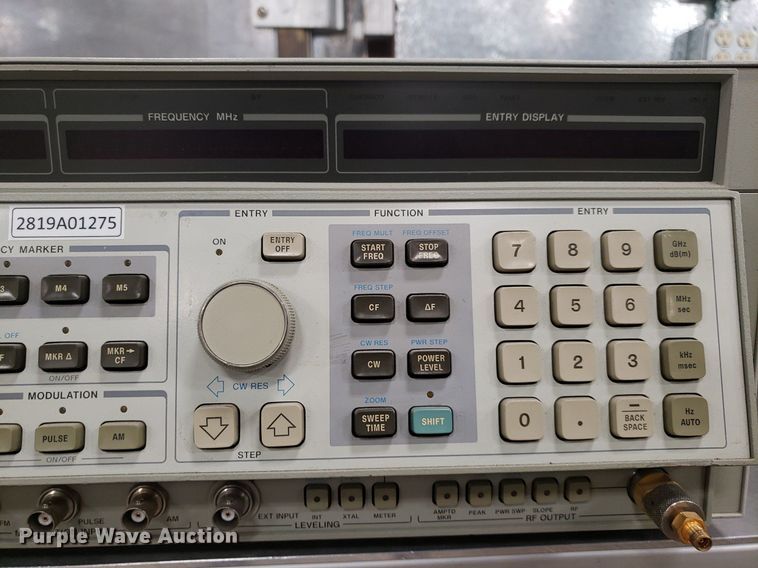 image for item OB9730 Hewlett Packard 8340B  synthesized sweeper