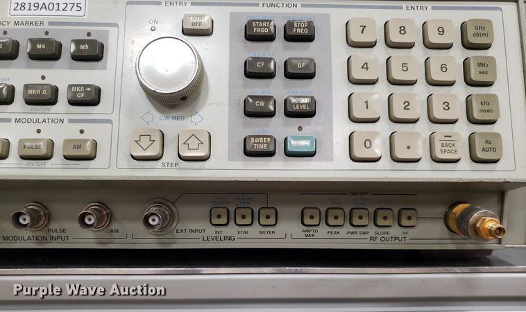 image for item OB9730 Hewlett Packard 8340B  synthesized sweeper