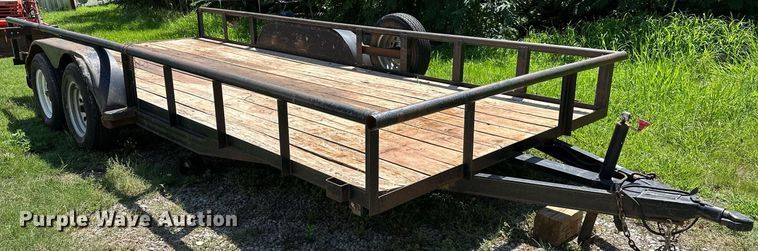 image for item OC9121 Shop built  utility trailer