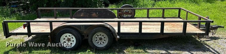 image for item OC9121 Shop built  utility trailer
