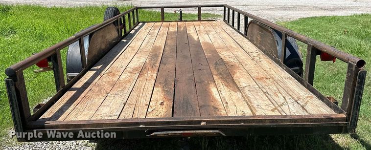 image for item OC9121 Shop built  utility trailer