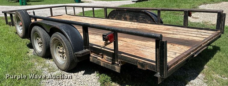 image for item OC9121 Shop built  utility trailer