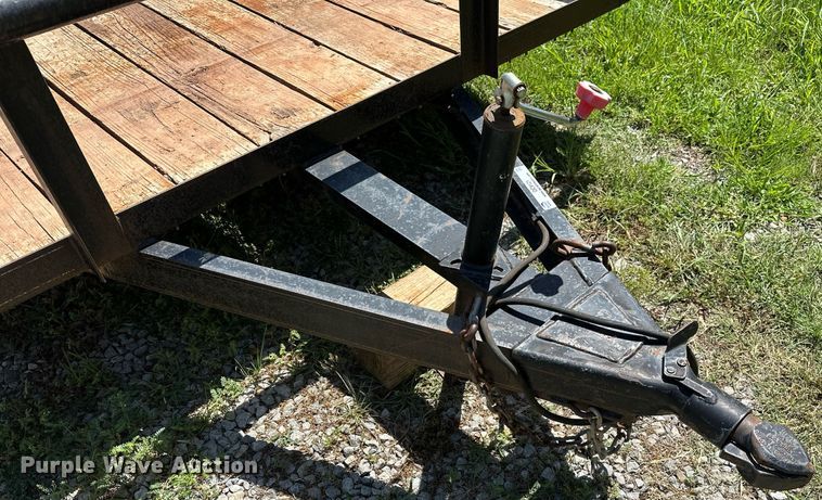 image for item OC9121 Shop built  utility trailer