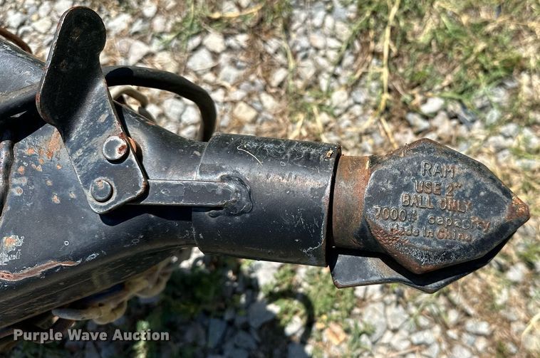 image for item OC9121 Shop built  utility trailer