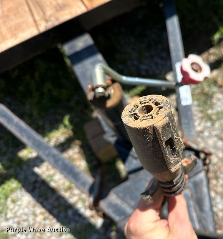 image for item OC9121 Shop built  utility trailer