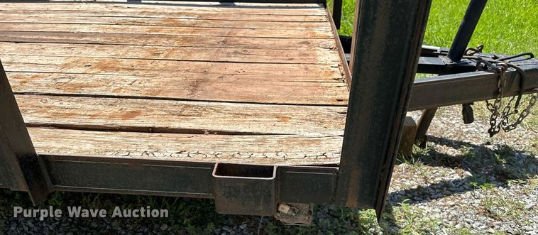 image for item OC9121 Shop built  utility trailer