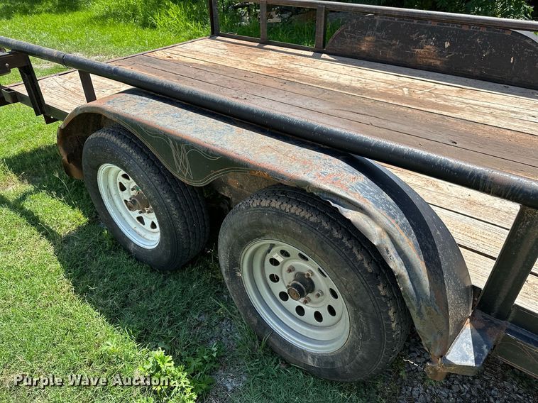image for item OC9121 Shop built  utility trailer