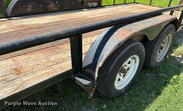 image for item OC9121 Shop built  utility trailer