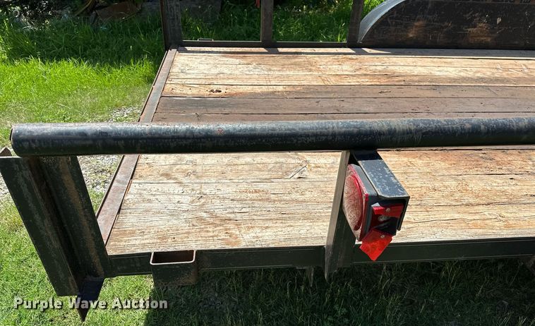 image for item OC9121 Shop built  utility trailer