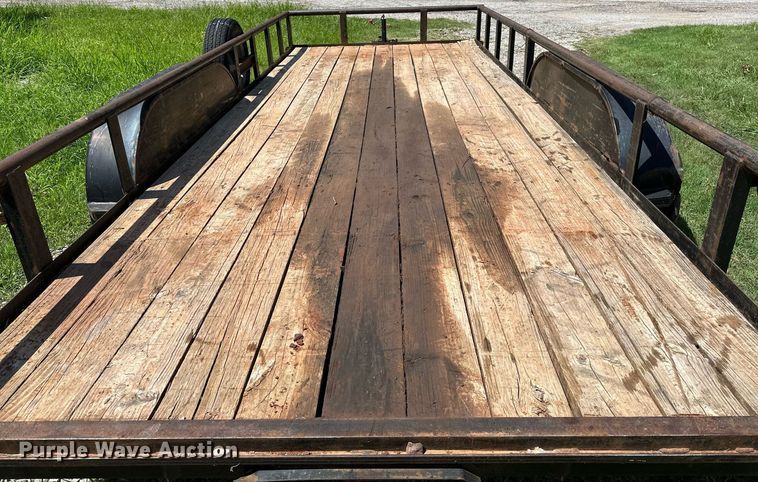 image for item OC9121 Shop built  utility trailer