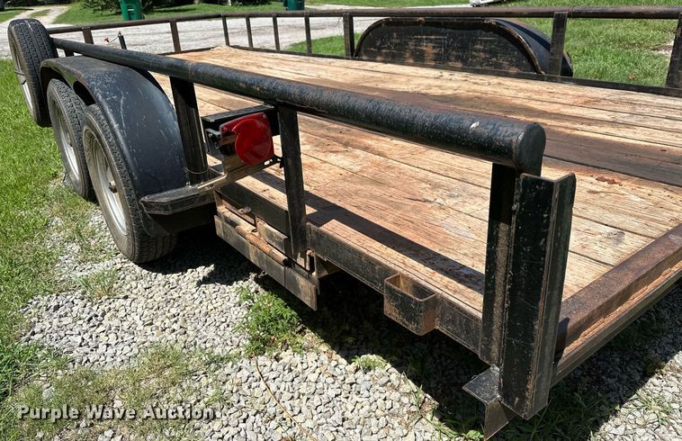 image for item OC9121 Shop built  utility trailer